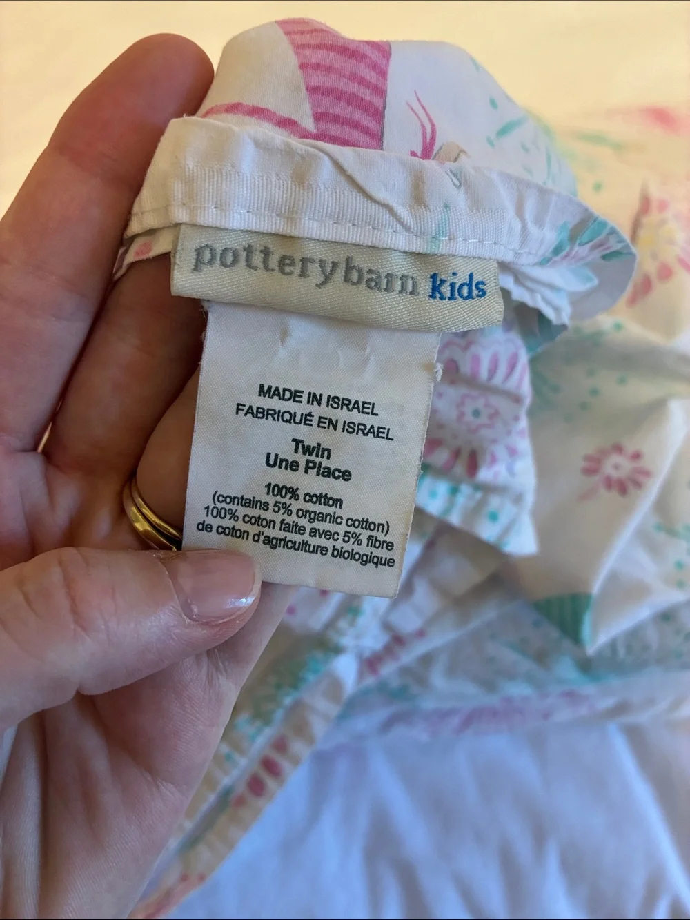 Pottery Barn Kids - matching twin sheets